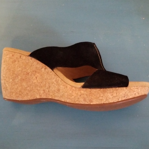 Clarks suede wedges - Picture 2 of 4